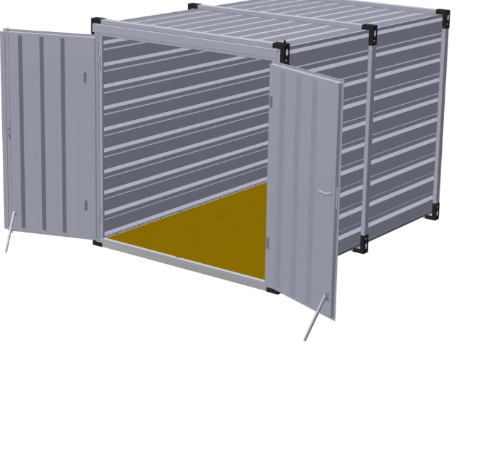 Materiaalcontainer 2,25 meter